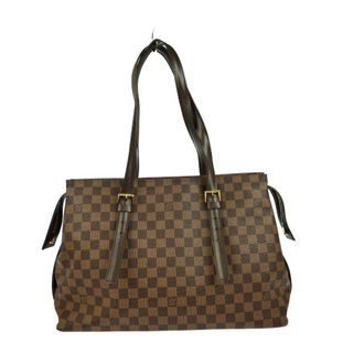Louis Vuitton Pre-owned Tote Bags, female, Brown, Size: ONE SIZE Pre-owned Damier Ebene Canvas Tote Bag