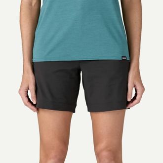 Patagonia Womens Landfarer Bike Shorts In Black