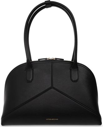 Victoria Beckham Doctor Small Leren Tas - Dames - Schoudertassen - Zwart - ONE Size - Leer - Tassen