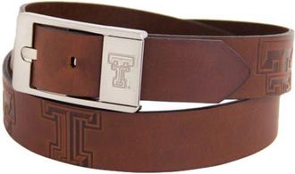 Eagles Wings Texas Tech Red Raiders Brandish Leather Belt - Brown at Nordstrom, Size 44