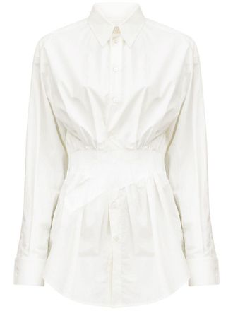 Maison Margiela cotton shirt - women - Cotton - 38 - White