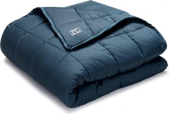 Pillow Guy 400 Thread Count Tencel Weighted Blanket in Navy at Nordstrom Rack, Size 15 Lb