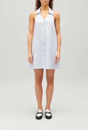 Claudie Pierlot Robe courte babydoll boutonn&eacute;e