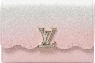 Louis Vuitton Pre-owned Wallets, female, Pink, Size: ONE SIZE Pre-owned Leather Wallet