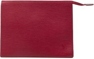 Louis Vuitton Pre-owned Toiletry Pouch 26 - Dames - Vintage Clutch - Rood - ONE Size - Vintage