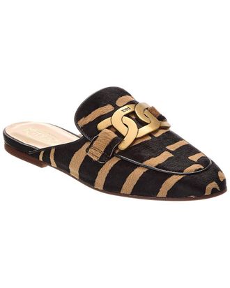 Tod's TodS Haircalf Mule