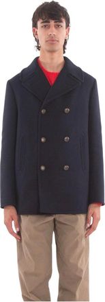 Circolo 1901 Uomo, Cappotti, Blu, XL, new