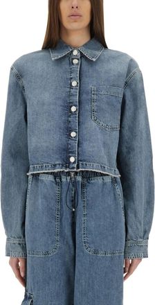 Moschino Denim Regular Solid Shirt