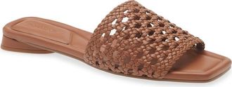 Nordstrom Babette Slide Sandal in Brown Caramel at Nordstrom, Size 9.5
