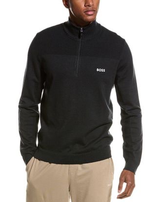 Hugo Boss Half Zip Nylon Utility shops Windbreaker