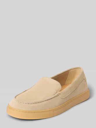 Marc O'Polo Loafer aus echtem Veloursleder Modell KARA 2B in Sand, Gr&ouml;&szlig;e 38
