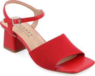 Journee Collection Women & apos;s Evylinn Medium and Wide Width Dress Sandals
