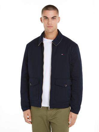Tommy Hilfiger Wendejacke TOMMY HILFIGER REVERSIBLE IVY JACKET, Herren, Gr. 3XL, blau (desert sky), Web, Obermaterial: 98% Baumwolle, 2% Elasthan. Futter: 100% Polye
