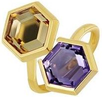 Bony Levy 14K Gold Amethyst Bypass Ring in 14Ky 2Am3.73 2Am4.21 at Nordstrom Rack, Size 6.5