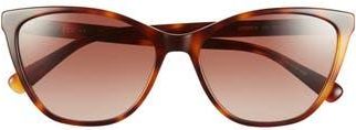 Longchamp Le Pliage 57mm Gradient Cat Eye Sunglasses in Havana at Nordstrom Rack