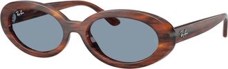 Ray-Ban Rb2223 Zonnebril - unisex - Accessoires - Bruin - Maat: 54 MM
