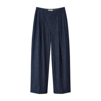 Max Mara Mujer, Pantalones, Azul, Talla: M