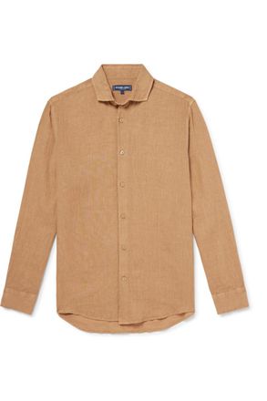 Frescobol Carioca Antonio Linen Shirt