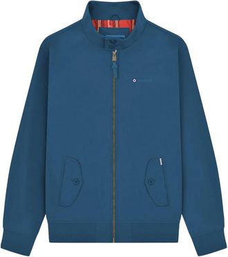 Lambretta Mens Target Shower Resistant Hoodie (Dark Blue) - Size X-Large