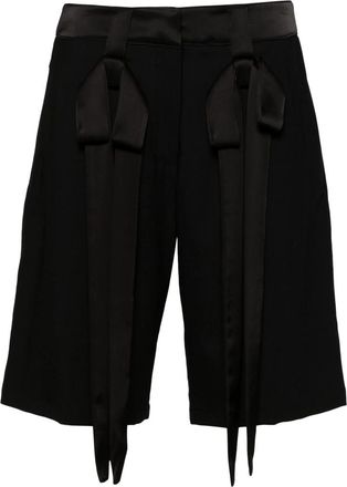 DAVID KOMA Bow-embellished Shorts