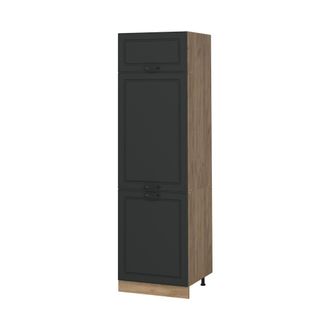 Vicco Armario Alto R-line, Antracita Casa De Campo/roble Dorado, 60 Cm, Vicco