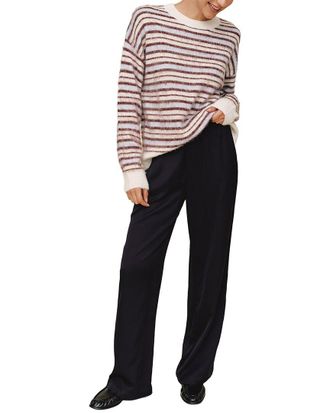 Bella Dahl Striped Crew Neck Sweater