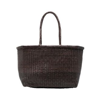 Dragon Diffusion B Weave Big Tote - female - Dragon Diffusion - Shopping Bags - Brown - ONE SIZE - Bags