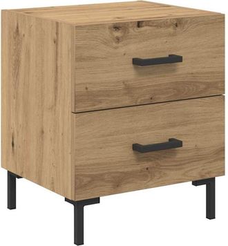 vidaXL Armario De Noche Con Caj&oacute;n Roble Artesanal 40 X 35 X 47,5 Cm Vidaxl