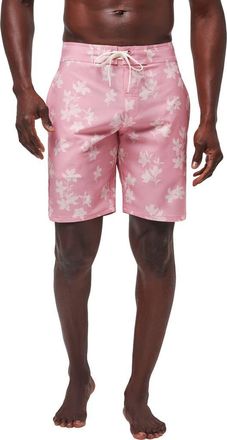 Travis Mathew Macadamia Nut Board Shorts in Heather Blush at Nordstrom Rack, Size 40