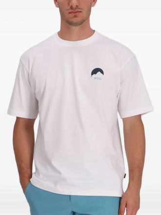 BOSS T-shirt con stampa - Bianco
