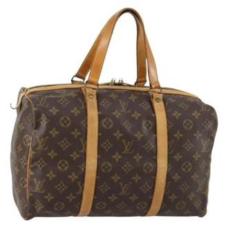 Louis Vuitton Pre-owned Weekend Bags, female, Brown, Size: ONE SIZE Pre-owned Vintage Canvas Weekend Bag