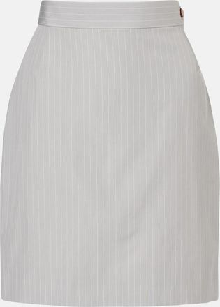 Vivienne Westwood Pinstripe cotton miniskirt