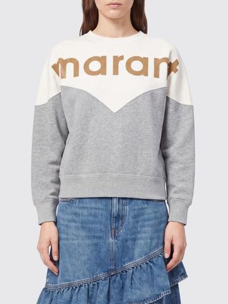 Isabel Marant Felpa girocollo relaxed fit in cotone con logo