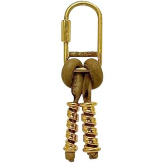 Loewe Vintage, unisex, Bruin, ONE Size, Leer, Pre-owned Leren Sleutelhanger