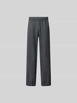Won Hundred Stoffhose mit elastischem Bund in Graphit, Gr&ouml;&szlig;e M