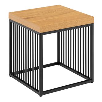 Furniture To Go Strington Side Table in Black & Oak