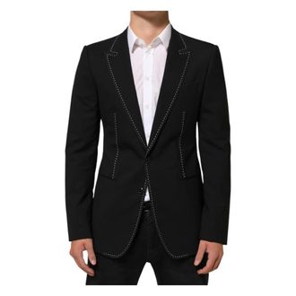 Dolce & Gabbana Jassen, Heren, Zwart, M, Blazers