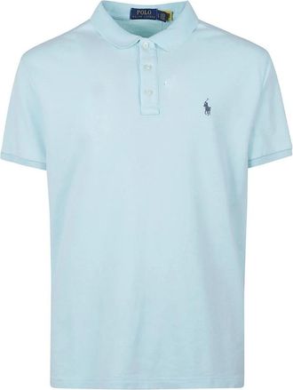 Ralph Lauren Klassiek katoenen poloshirt - Heren - Polos - Blauw - S - Katoen - Tops