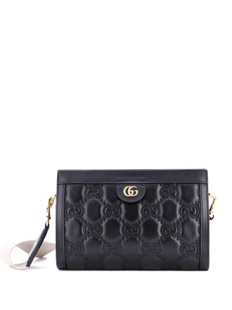Gucci GG GG Matelasse Leather Small shoulder bag - Black