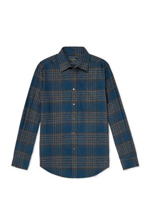 Portuguese Flannel Bossa Checked Organic Cotton Shirt