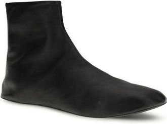The Row Womens Black Lamb Ovis Aries Ankle Boots