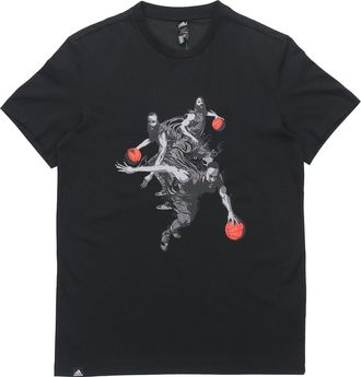 adidas HARDEN MVMT GU Short Sleeve Mens Black DZ1871