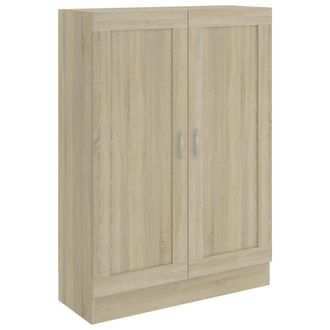 vidaXL Estanter&iacute;a Madera Contrachapada Color Roble 82,5x30,5x115 Cm Vidaxl