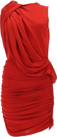 Magda Butrym Fitted Mini Dress Exquisite Draping