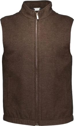 Gentiluomo Lorenzo Bodywarmer - Heren - Jassen - Bruin - Maat: 2XL