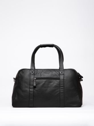 Lakeland Leather Mens Silloth Medium Holdall in Black - One Size