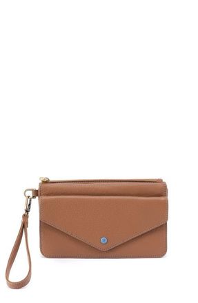 Hobo Goldie Leather Wristlet in Brown Sugar at Nordstrom