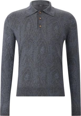 Etro Uomo, Top, Grigio, XL, new