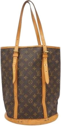 Louis Vuitton Pre-owned Bucket Bags, female, Brown, Size: ONE SIZE Pre-owned Bucket Bag