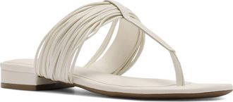 Arezzo Elani Sandal in Cream White at Nordstrom, Size 6.5